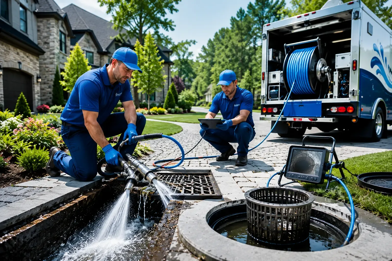 Local outdoor drain cleaning professionals in Crockett, VA